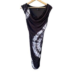 INC International‎ Concepts Size M Summer Tie Dye Faux Wrap Embellished Dress